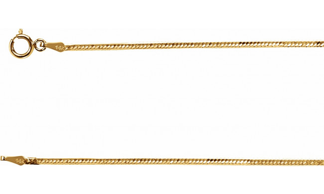 14K Yellow 1.5 mm Flexible Herringbone Chain 7 Chain - CH4350280P