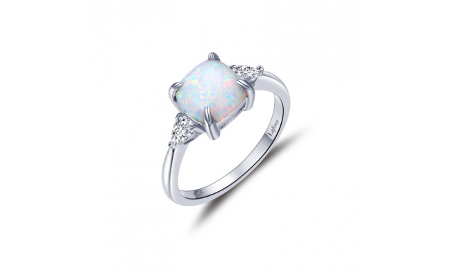 Lafonn Platinum Three-Stone Engagement Ring - R0477OPP06