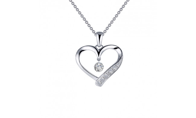Lafonn Open Heart Pendant Necklace - P0221CLP20