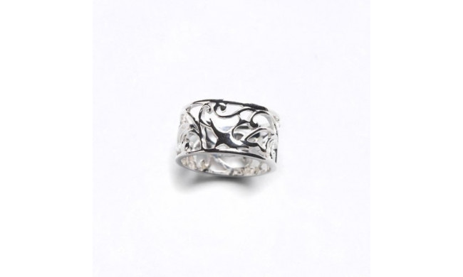 Southern Gates Sterling Silver Bird Design Band Ring