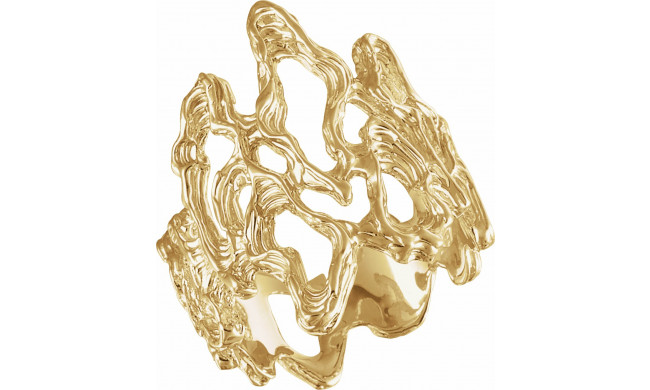 14K Yellow Metal Fashion Ring - 50996141P