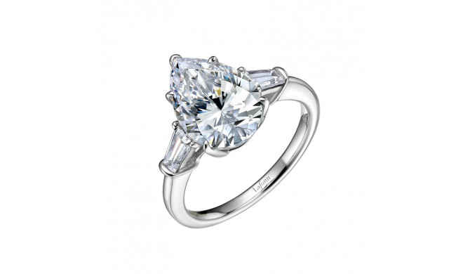 Lafonn Classic Three-Stone Engagement Ring - R0185CLP05