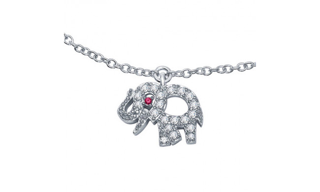 Lafonn Whimsical Elephant Necklace - N3003CRP18