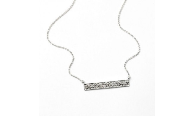 Southern Gates Sterling Silver Bar Necklace