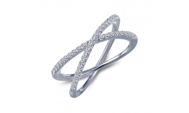 Lafonn Simple Crisscross Ring - R0173CLP05