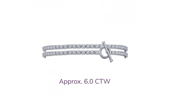 Lafonn Double Wrap Tennis Bracelet - B0149CLP13