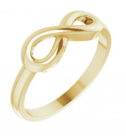14K Yellow Infinity-Inspired Ring - 513101003P