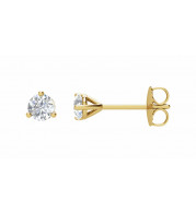 14K Yellow 1/4 CTW Diamond Stud Earrings - 6623360131P