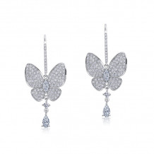 Lafonn Butterfly Drop Earrings - 7E014CLP00