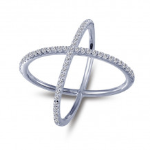 Lafonn Simple Crisscross Ring - R0171CLP05