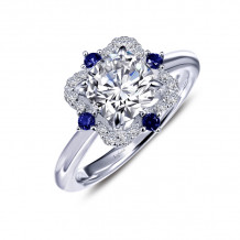Lafonn Art Deco Inspired Engagement Ring - R0227CSP05