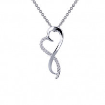 Lafonn Infinity Heart Pendant Necklace - P0151CLP18