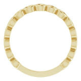 14K Yellow Stackable Ring - 51702102P photo 2