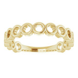 14K Yellow Stackable Ring - 51702102P photo 3