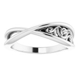 14K White Sculptural-Inspired  Ring - 51963101P photo 3