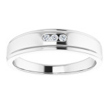 14K White .06 CTW Diamond Ring - 124202601P photo 3