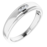 14K White .06 CTW Diamond Ring - 124202601P photo