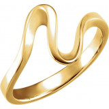 14K Yellow Metal Fashion Ring - 536920385P photo