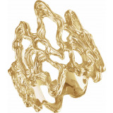 14K Yellow Metal Fashion Ring - 50996141P photo