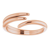 14K Rose Bypass Ring - 51758103P photo 3