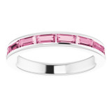 14K White Pink Tourmaline Ring - 12293260033P photo 3