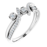14K White 1/5 CTW Diamond Ring - 122899600P photo