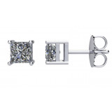 14K White 1 CTW Diamond Earrings - 6286660002P photo