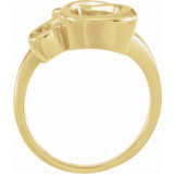 14K Yellow Metal Fashion Ring - 5889122770P photo 2