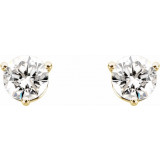 14K Yellow 1 CTW Diamond Earrings - 6623460058P photo 2